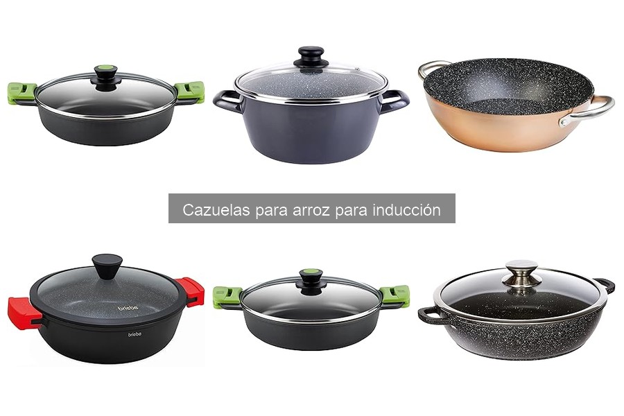 Recetas fáciles para cocinar arroz en cazuelas de inducción