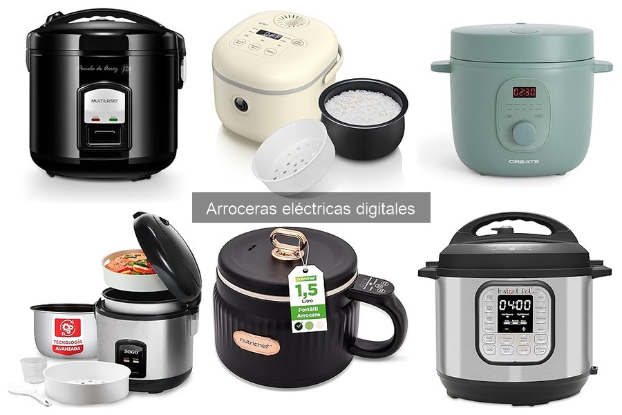 Recetas fáciles para hacer en arroceras eléctricas digitales