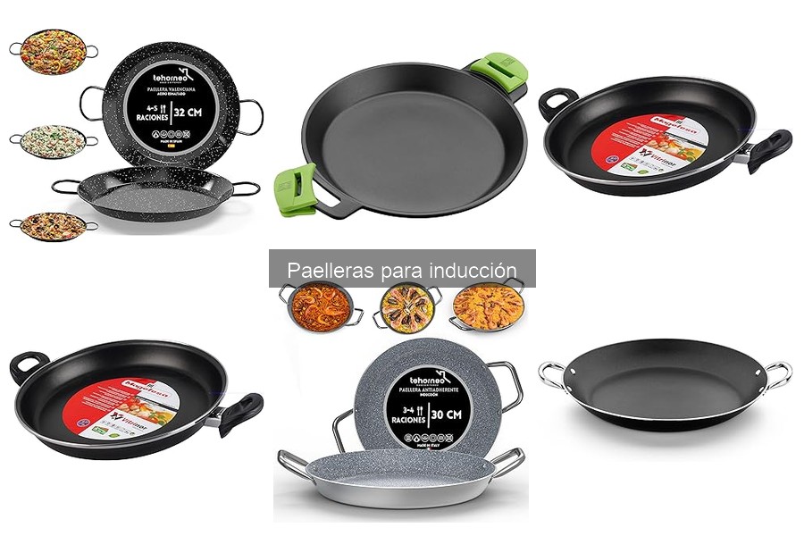 Recetas fáciles para paelleras de inducción en casa