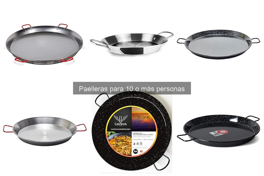 Recetas para Paelleras de 10 o Más Personas: ¡Sorprende a Todos!