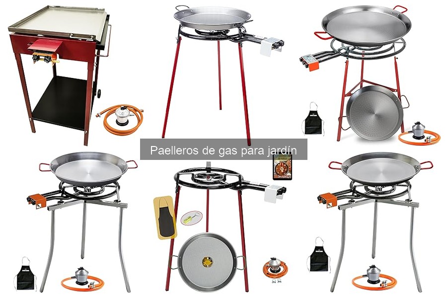 Recetas populares para paelleros de gas en el jardín