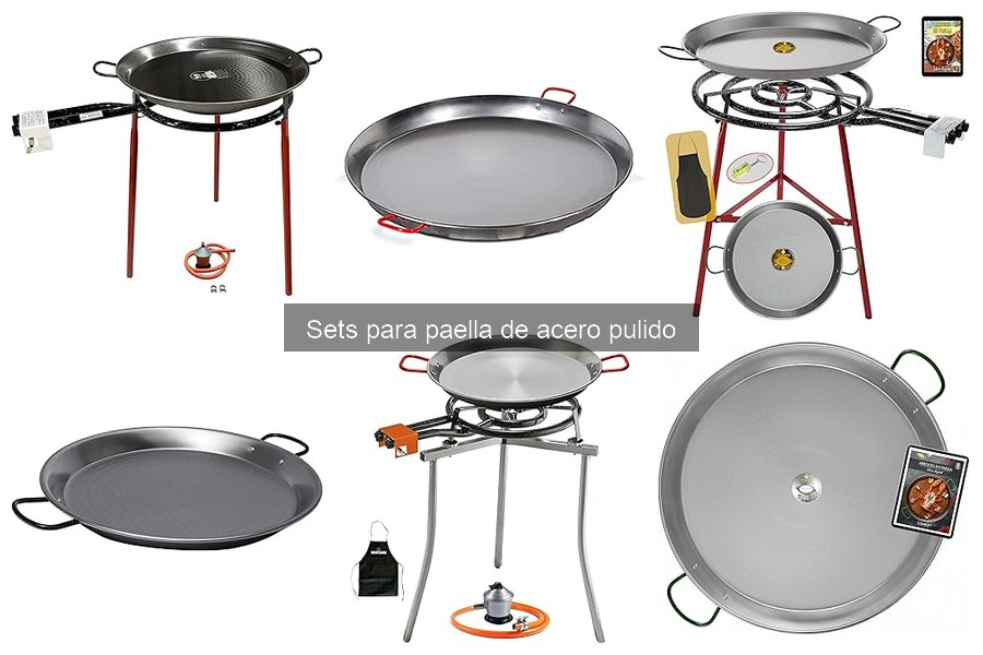 Recetas y Tips para Usar Sets de Paella de Acero Pulido