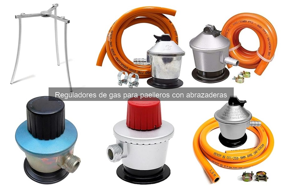 Repuestos y accesorios esenciales para reguladores de gas de paelleros
