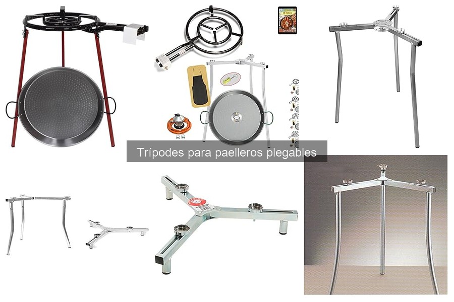 Soluciones a problemas de estabilidad en trípodes para paelleros
