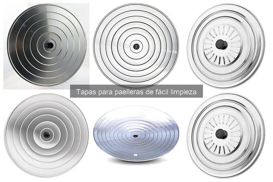 ¿Son las tapas de silicona ideales para paelleras?