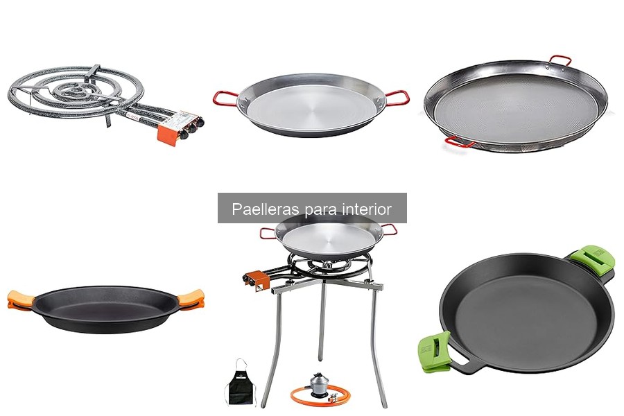 Tamaño ideal de paellera para interior según comensales