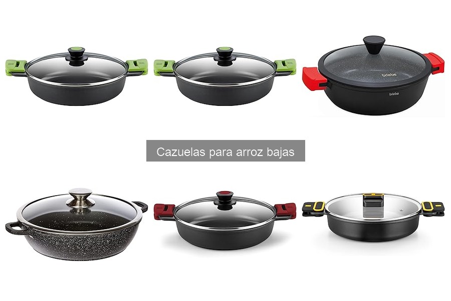Tipos de Cazuelas Bajas para Arroz: Guía Completa