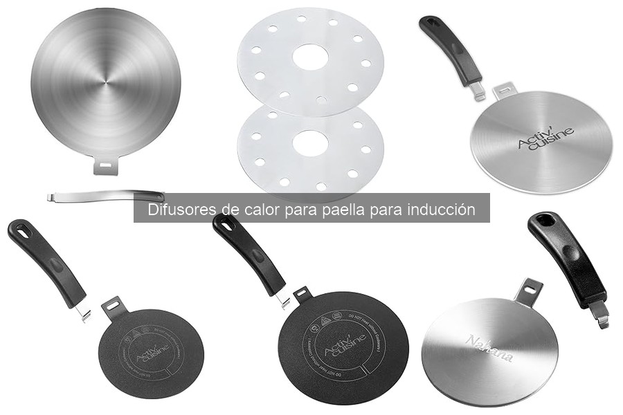 Tipos de difusores de calor para paella: características y usos