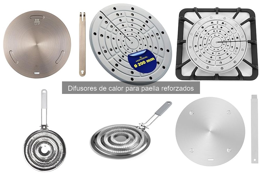 Tipos de difusores de calor para paella: gu guía completa