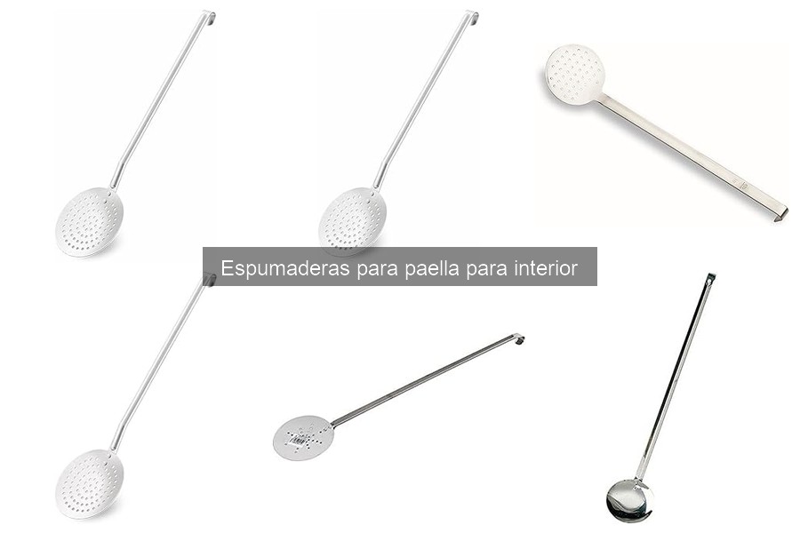 Tipos de espumaderas para paella: Guía completa