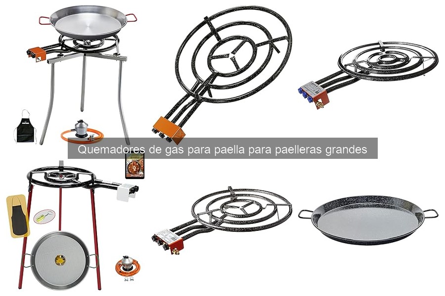Tipos de gas para quemadores de paella: ventajas y desventajas