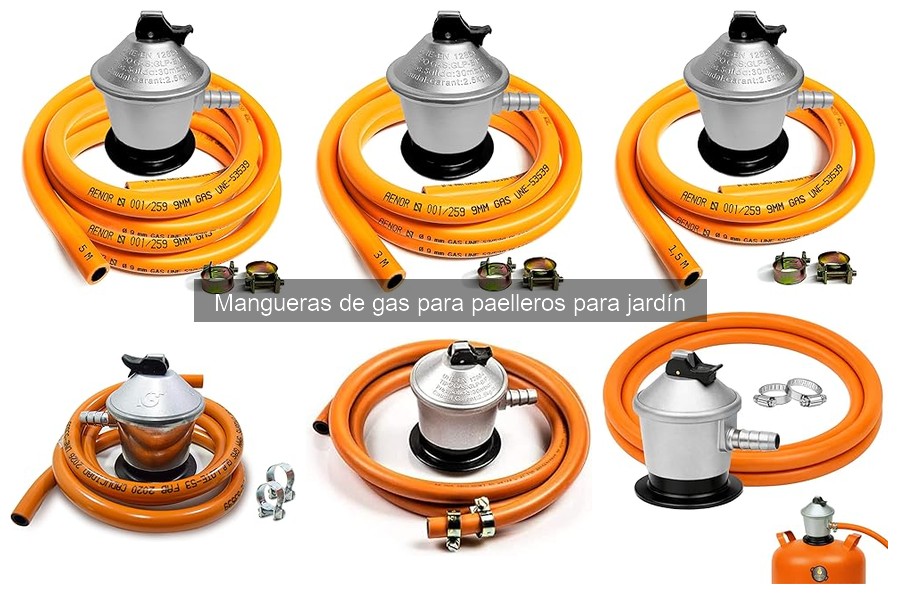 Tipos de mangueras de gas para paelleros: Guía informativa
