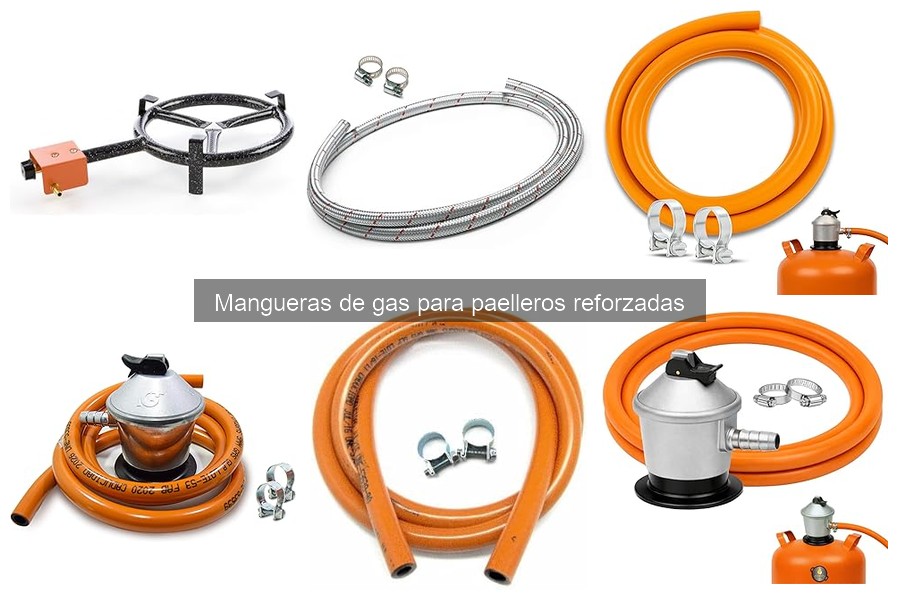 Tipos de Mangueras de Gas para Paelleros Reforzadas