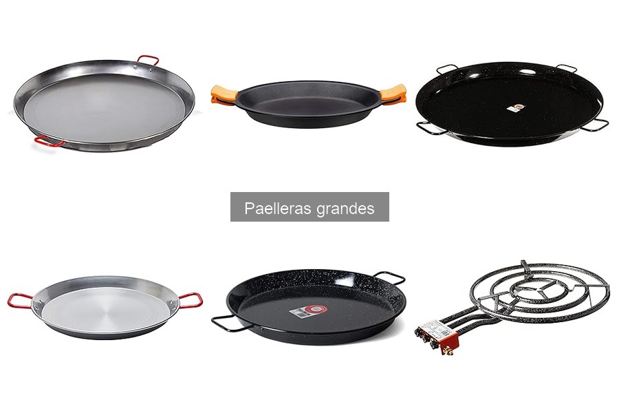 Tipos de paelleras grandes: Guía completa para elegir la mejor