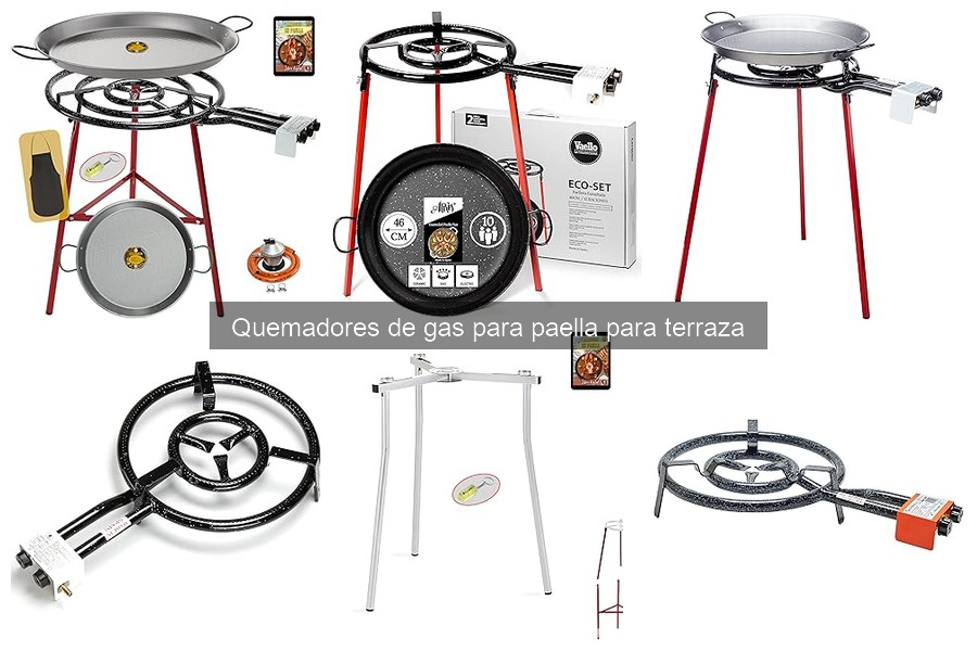 Tipos de quemadores de gas para paella: guía completa
