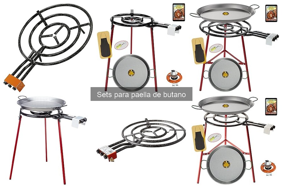 Tipos de sets para paella de butano: Guía completa