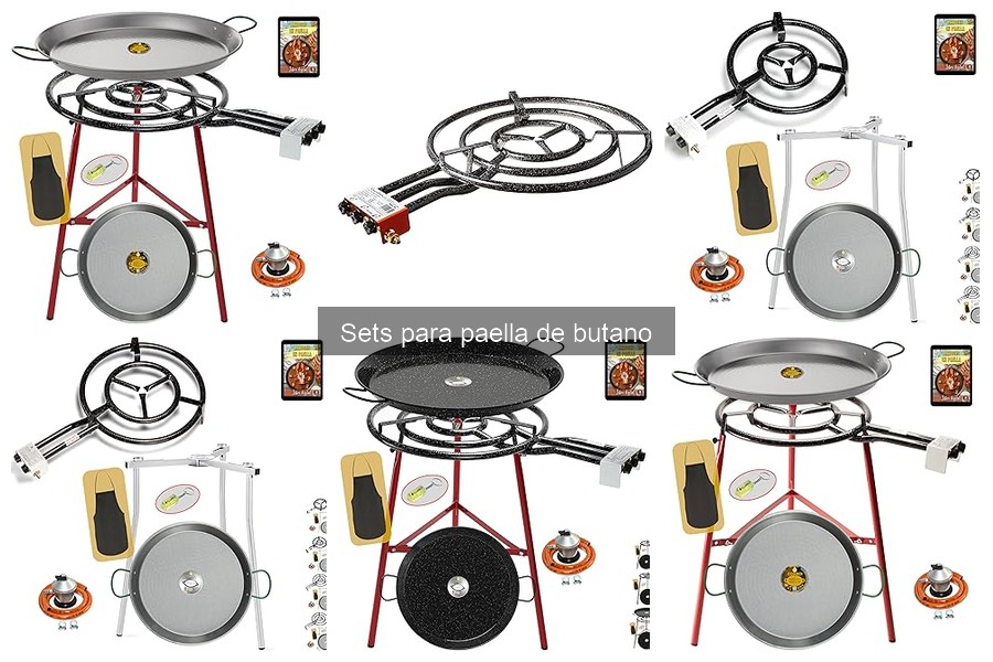 Todo sobre los sets para paella de butano