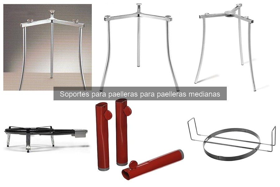 Todo sobre soportes para paelleras medianas