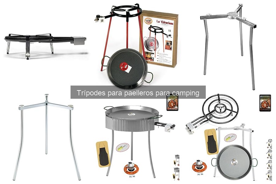 Trípodes para paelleros: ¿Cuál es su capacidad de carga?