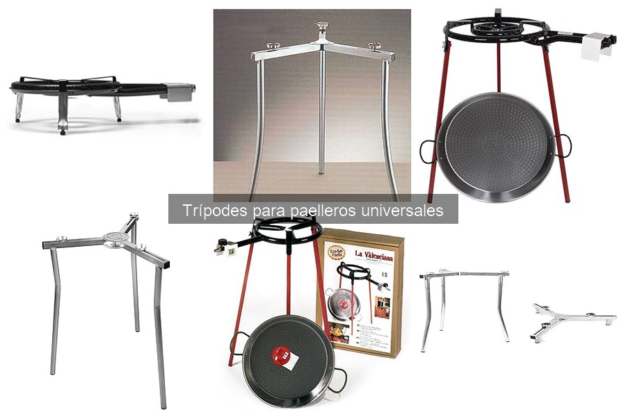 Trípodes para paelleros vs. otros soportes: ¿Cuál elegir?
