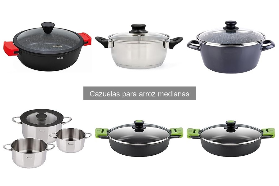 Trucos y consejos para cocinar arroz en cazuelas medianas