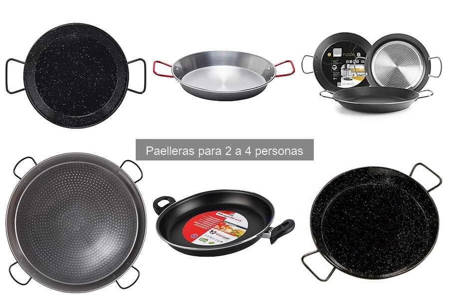 Uso y mantenimiento de paelleras para 2 a 4 personas