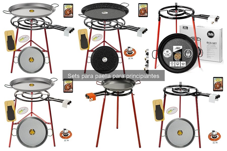 Utensilios imprescindibles en un set para paella