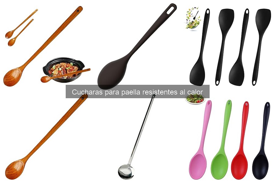Ventajas de las cucharas para paella resistentes al calor