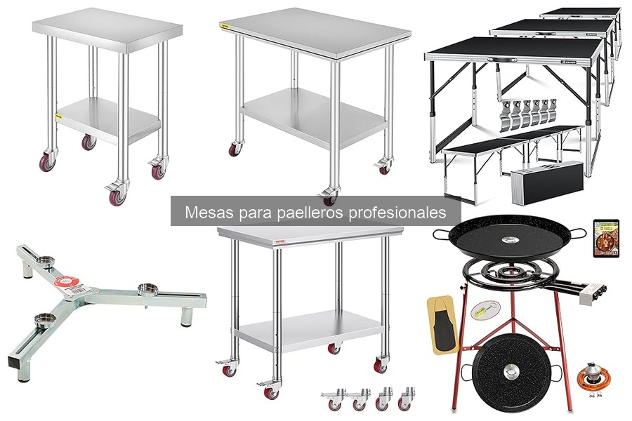 Ventajas de las mesas profesionales para paelleros