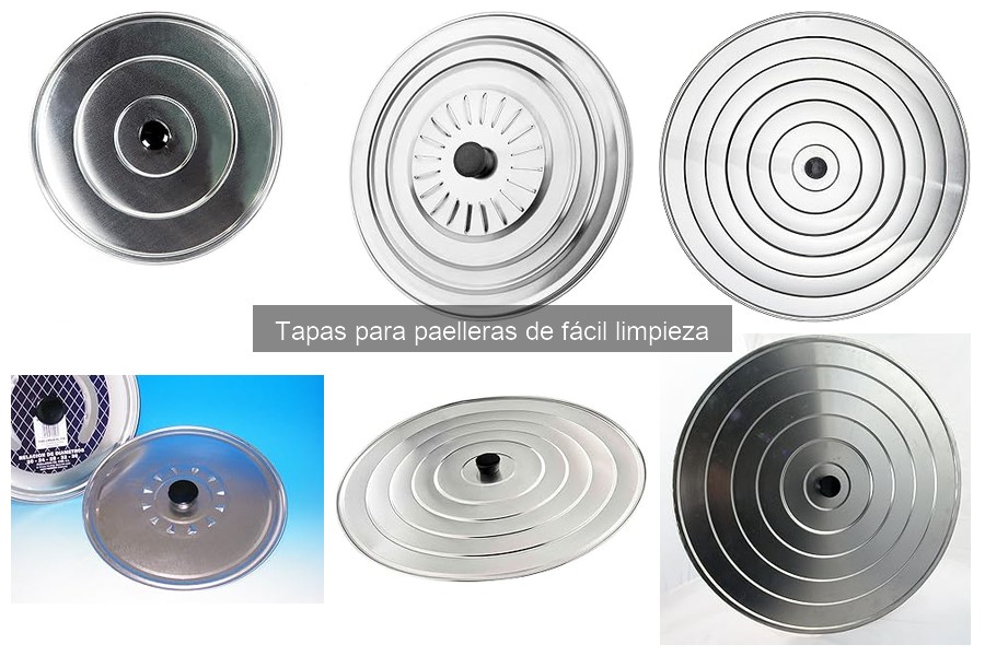 Ventajas de las tapas para paelleras con antiadherente