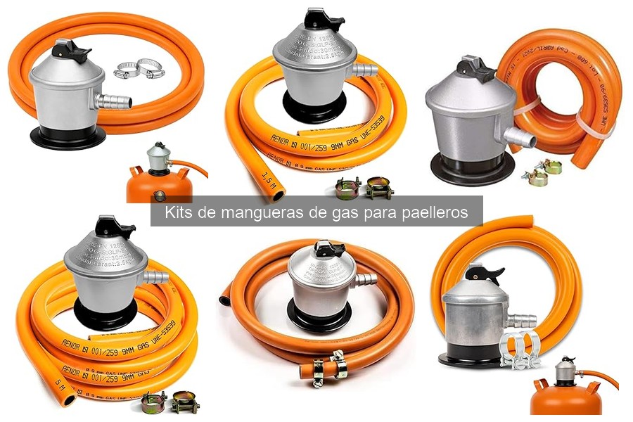 Ventajas de los kits de mangueras de gas para paelleros