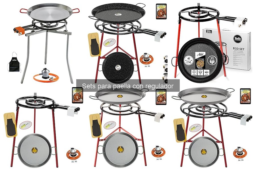 Ventajas de los sets para paella con regulador