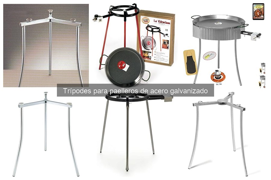 Ventajas de los Trípodes para Paelleros de Acero Galvanizado