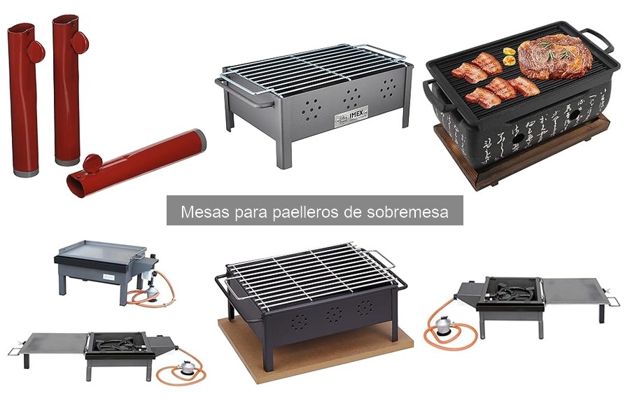 Ventajas de mesas para paelleros de sobremesa