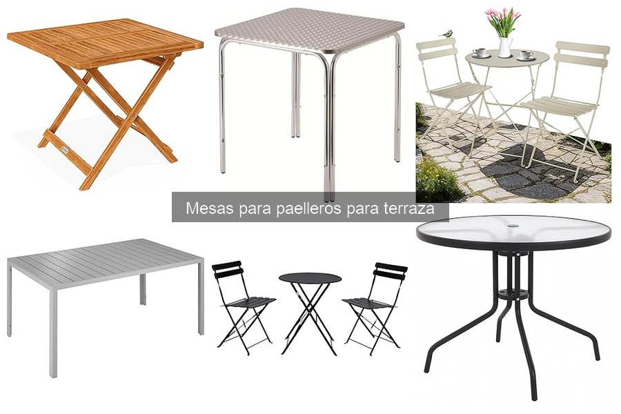 Ventajas de Mesas para Paelleros en Terraza