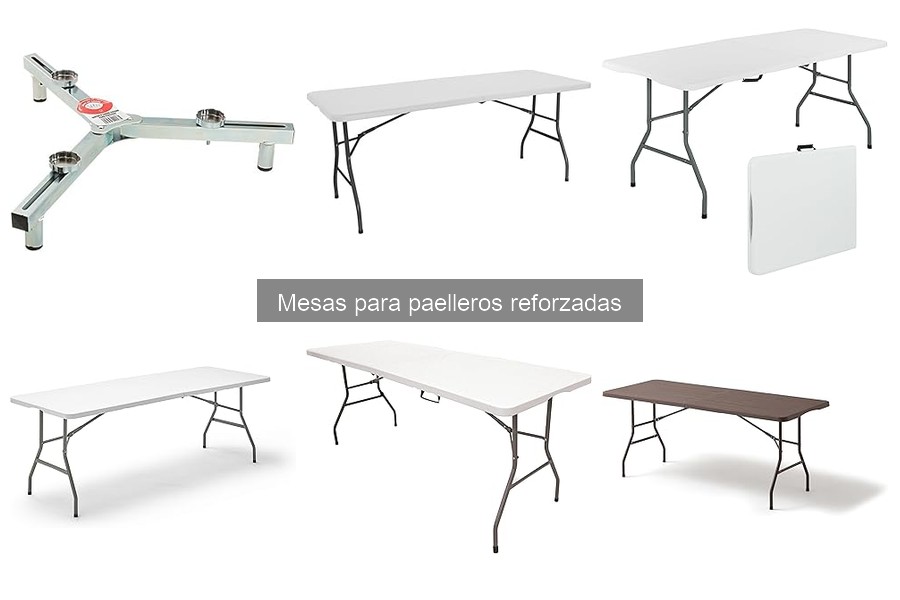 Ventajas de Mesas para Paelleros Reforzadas vs Convencionales