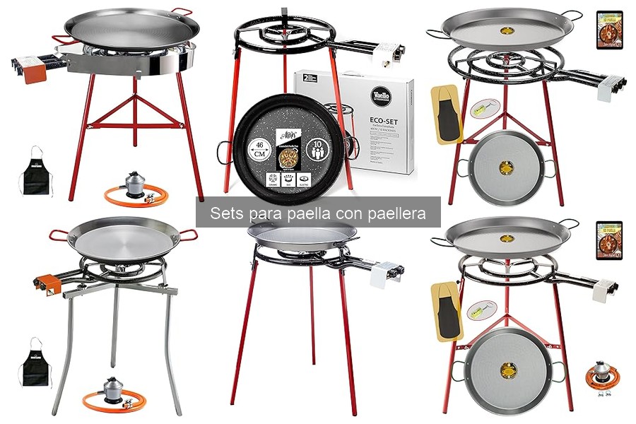Ventajas de un set para paella frente a utensilios individuales