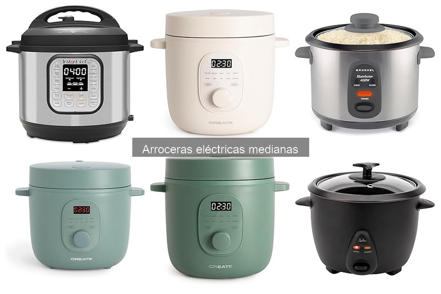 Ventajas de usar arroceras eléctricas medianas para cocinas