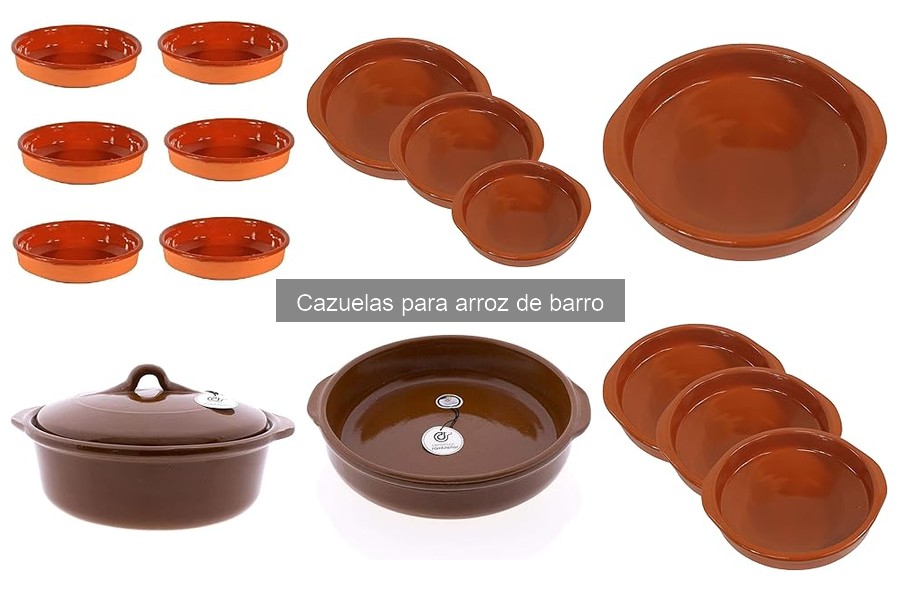 Ventajas de usar cazuelas de barro para el arroz