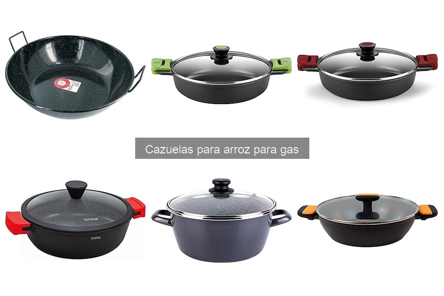 Ventajas de usar cazuelas para arroz en cocinas de gas