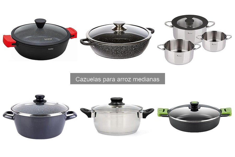 Ventajas de usar cazuelas para arroz medianas en tu cocina