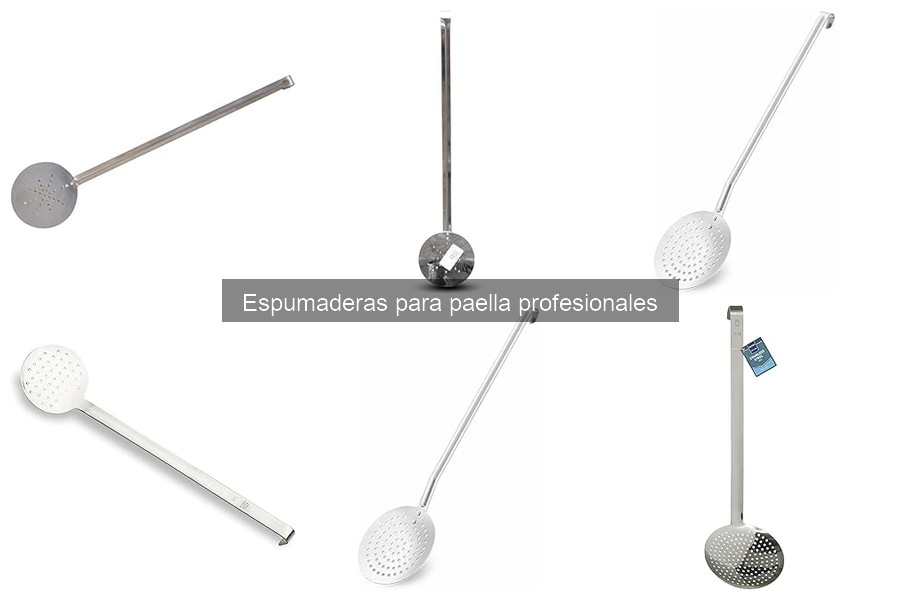 Ventajas de usar espumaderas profesionales para paella