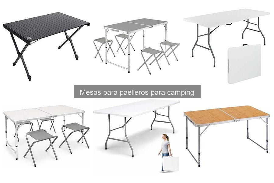 Ventajas de usar mesas para paelleros en camping