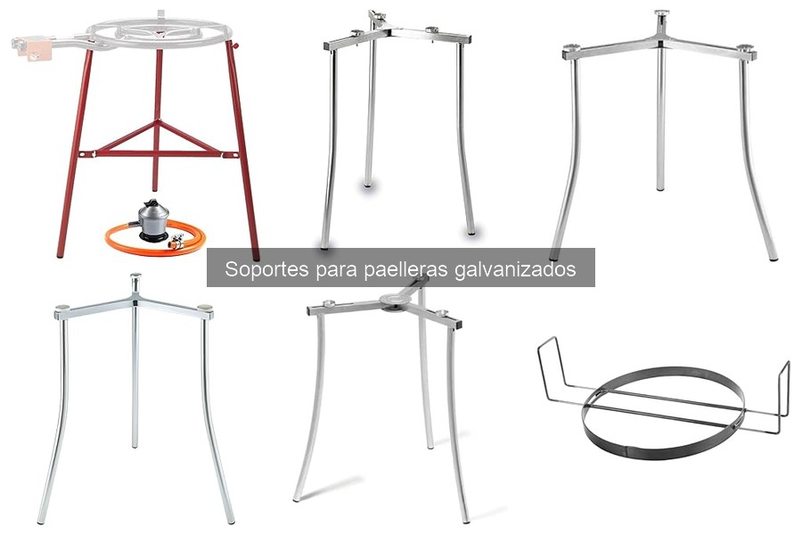 Ventajas de usar soportes galvanizados para paelleras