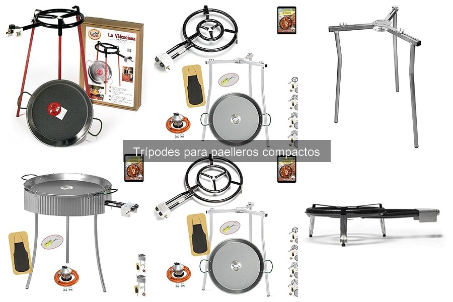 Ventajas de usar trípodes para paelleros compactos