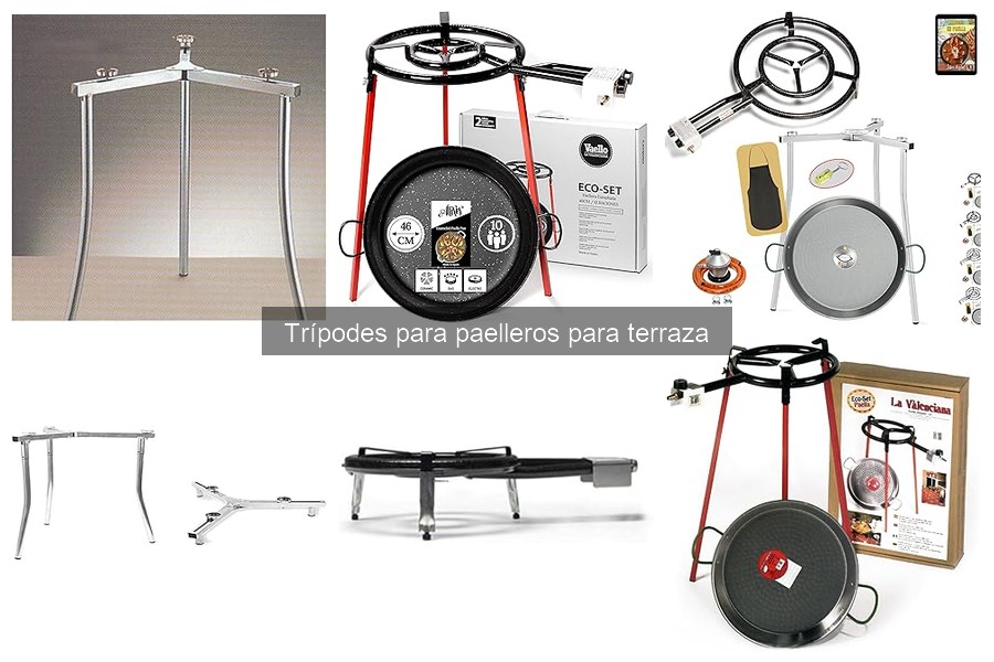 Ventajas de usar trípodes para paelleros en terrazas
