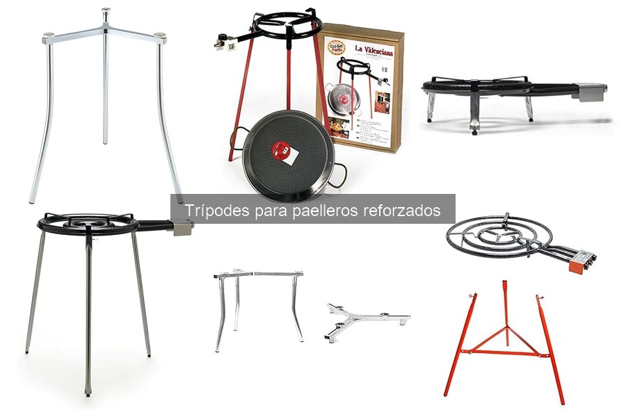 Ventajas de usar trípodes reforzados para paelleros