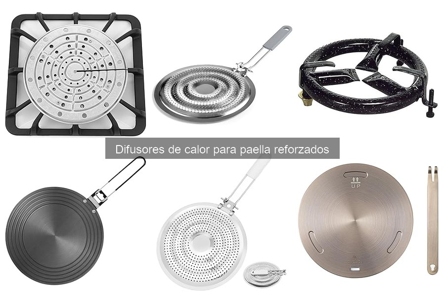 Ventajas de usar un difusor de calor reforzado para paellas