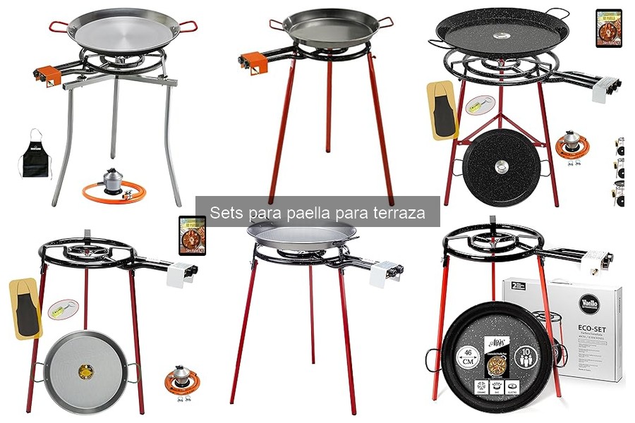 Ventajas de usar un set para paella en la terraza