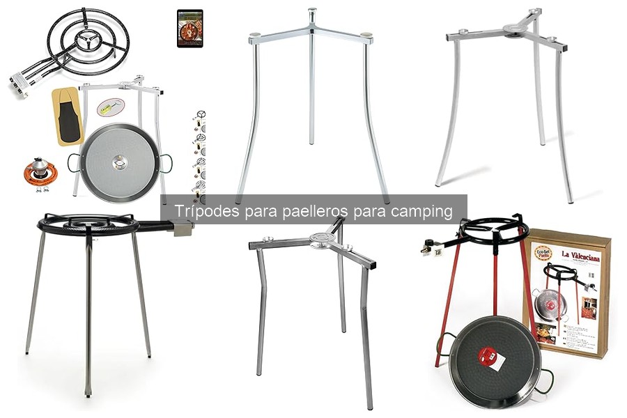 Ventajas de usar un trípode para paelleros en camping